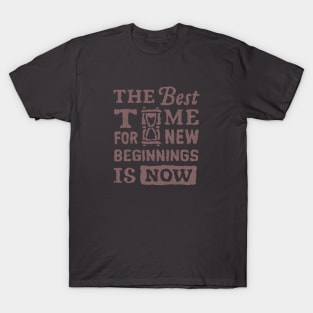 Quote for life about time T-Shirt